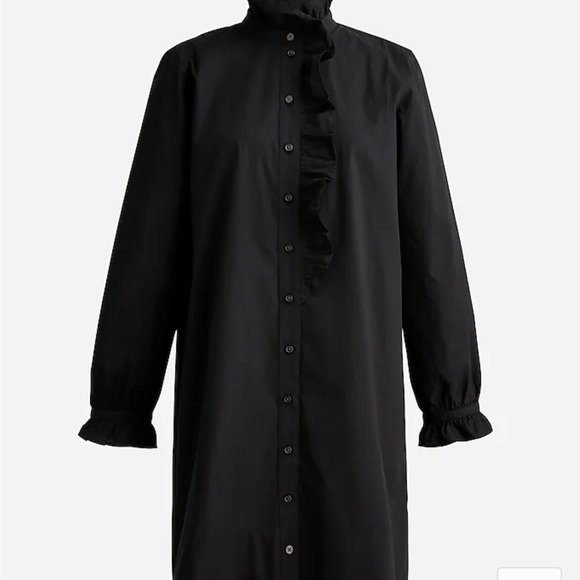 J.Crew Cottage shirtdress in cotton poplin - Picture 2 of 4